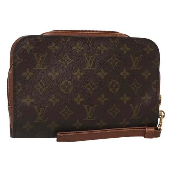 LOUIS VUITTON Monogram Orsay Clutch Bag M51790 LV Auth 129184 - Picture 1 of 15